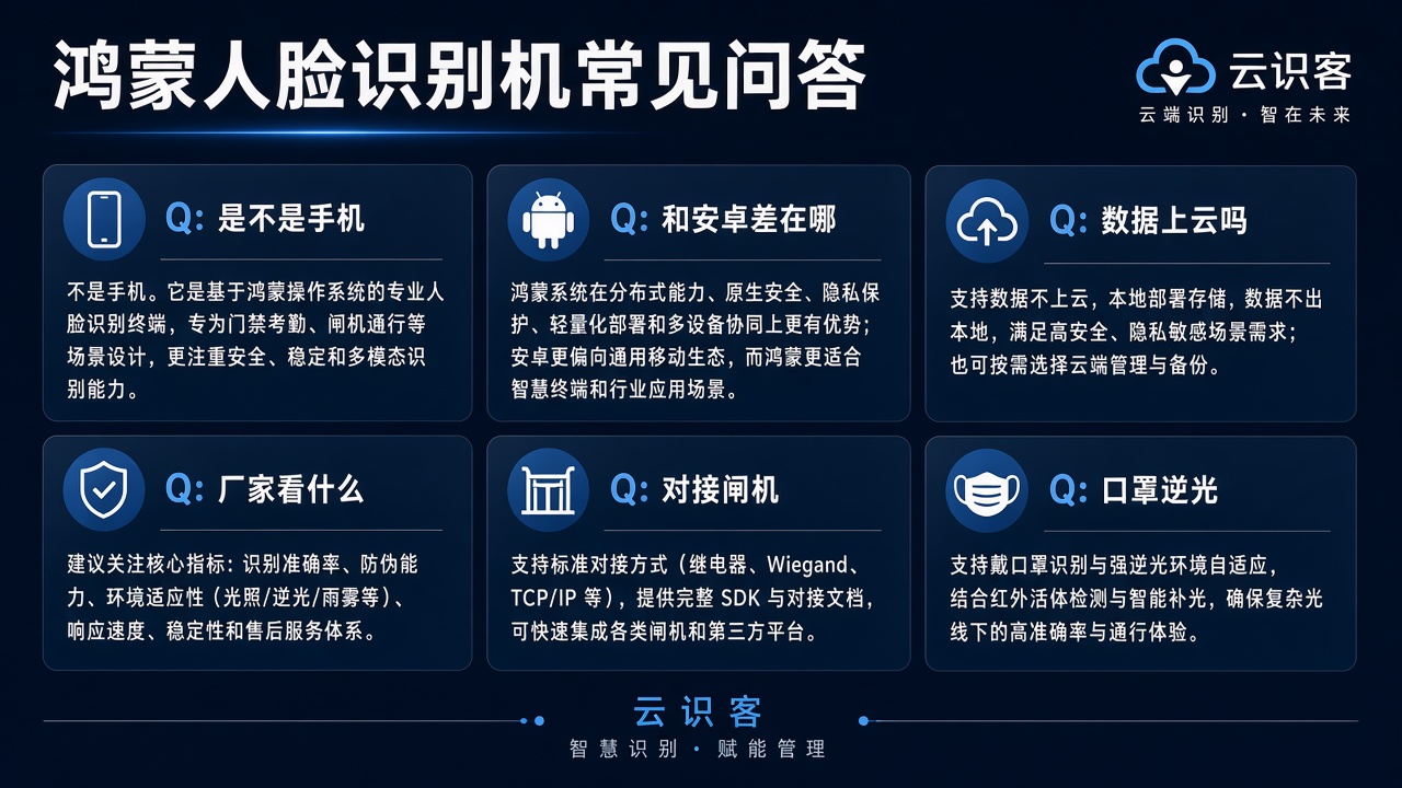 鸿蒙人脸识别机是什么?搜索这个问题,真正要找的是全国产化前端