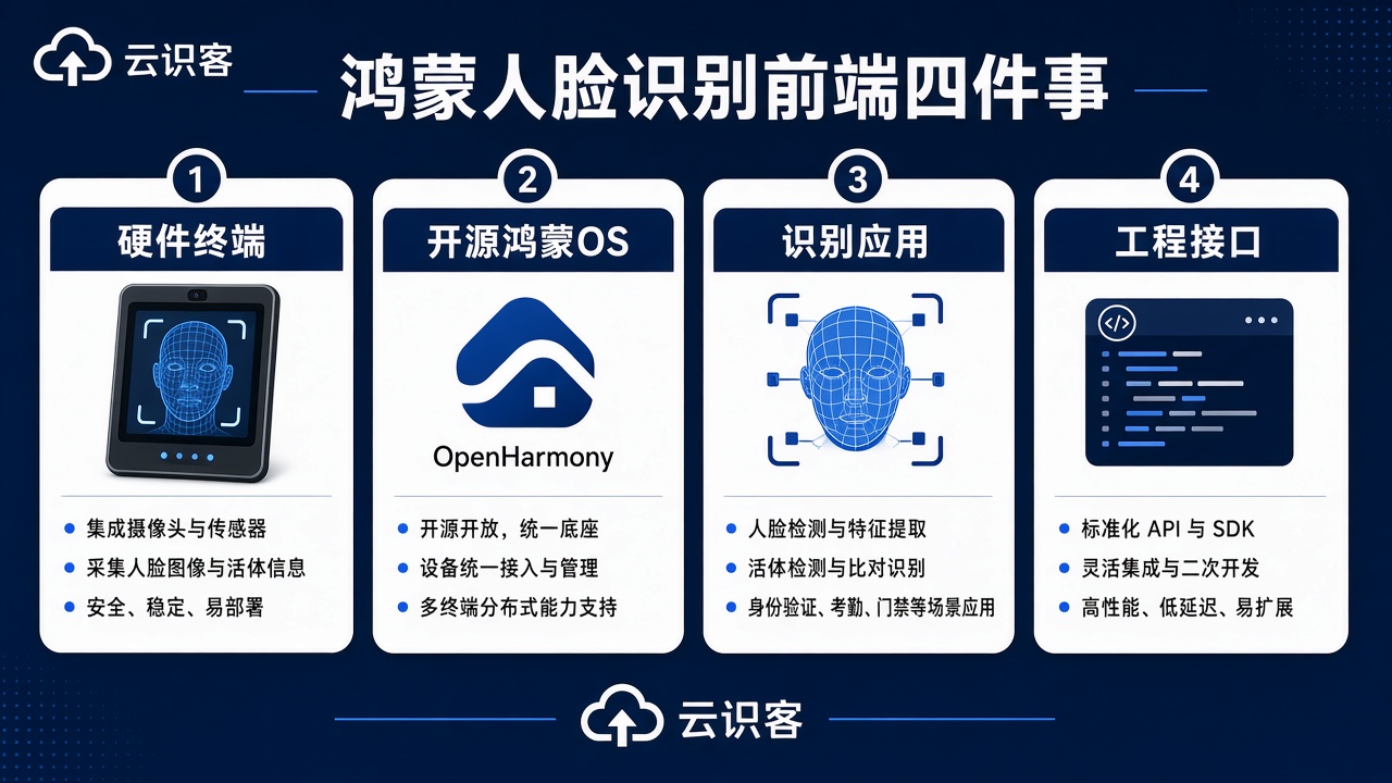 国产化通行,前端到底在管什么?先看懂鸿蒙人脸识别前端